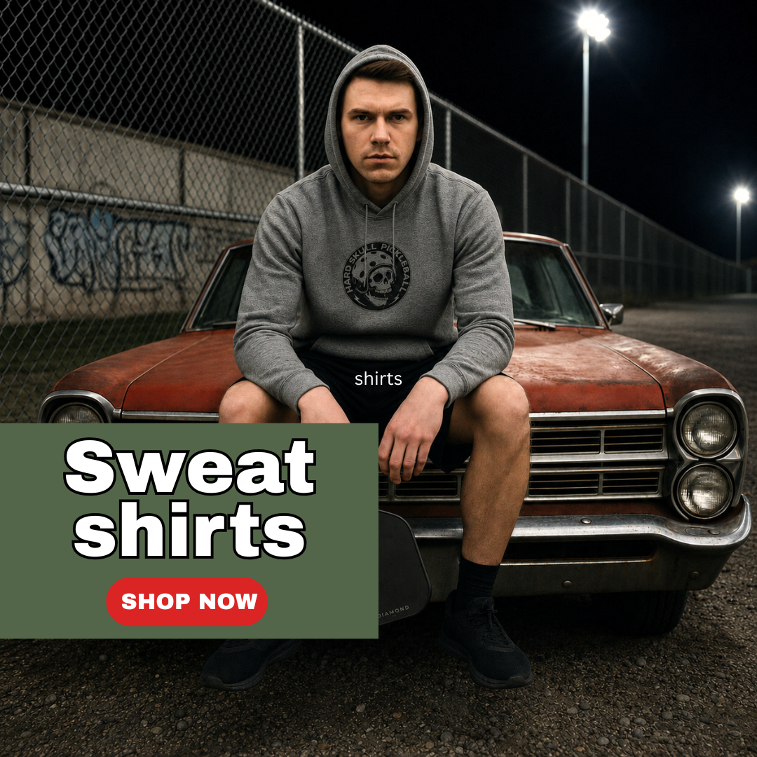 Hard Skull Pickleball Hoodies and Sweatshirts