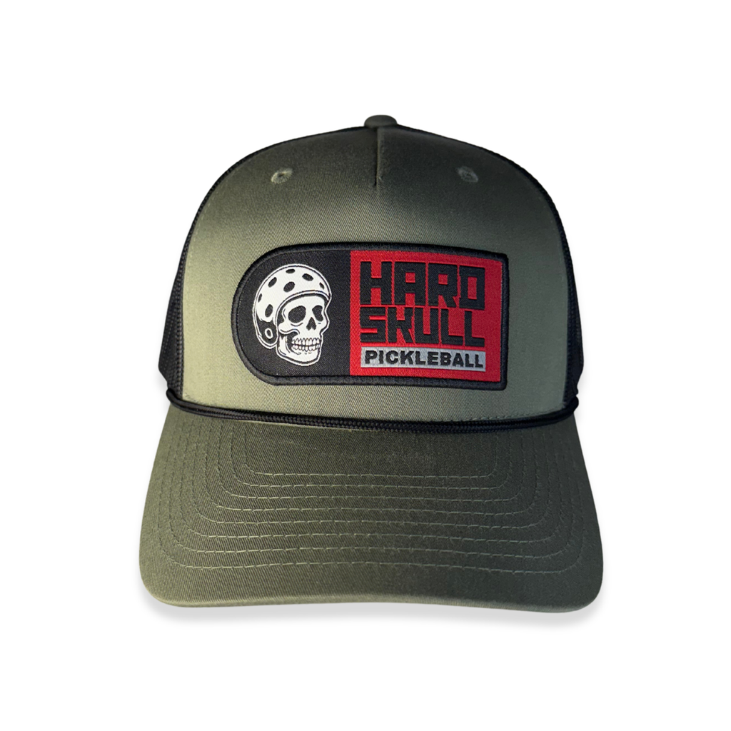 Hard Skull Big Badge Hat