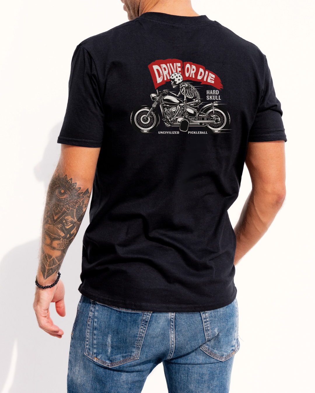 Hard Skull Drive or Die T-shirt