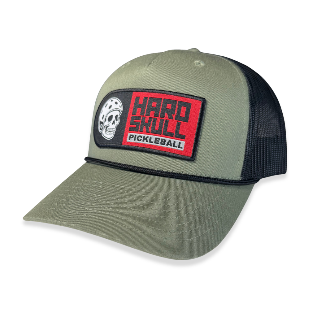 Hard Skull Big Badge Hat