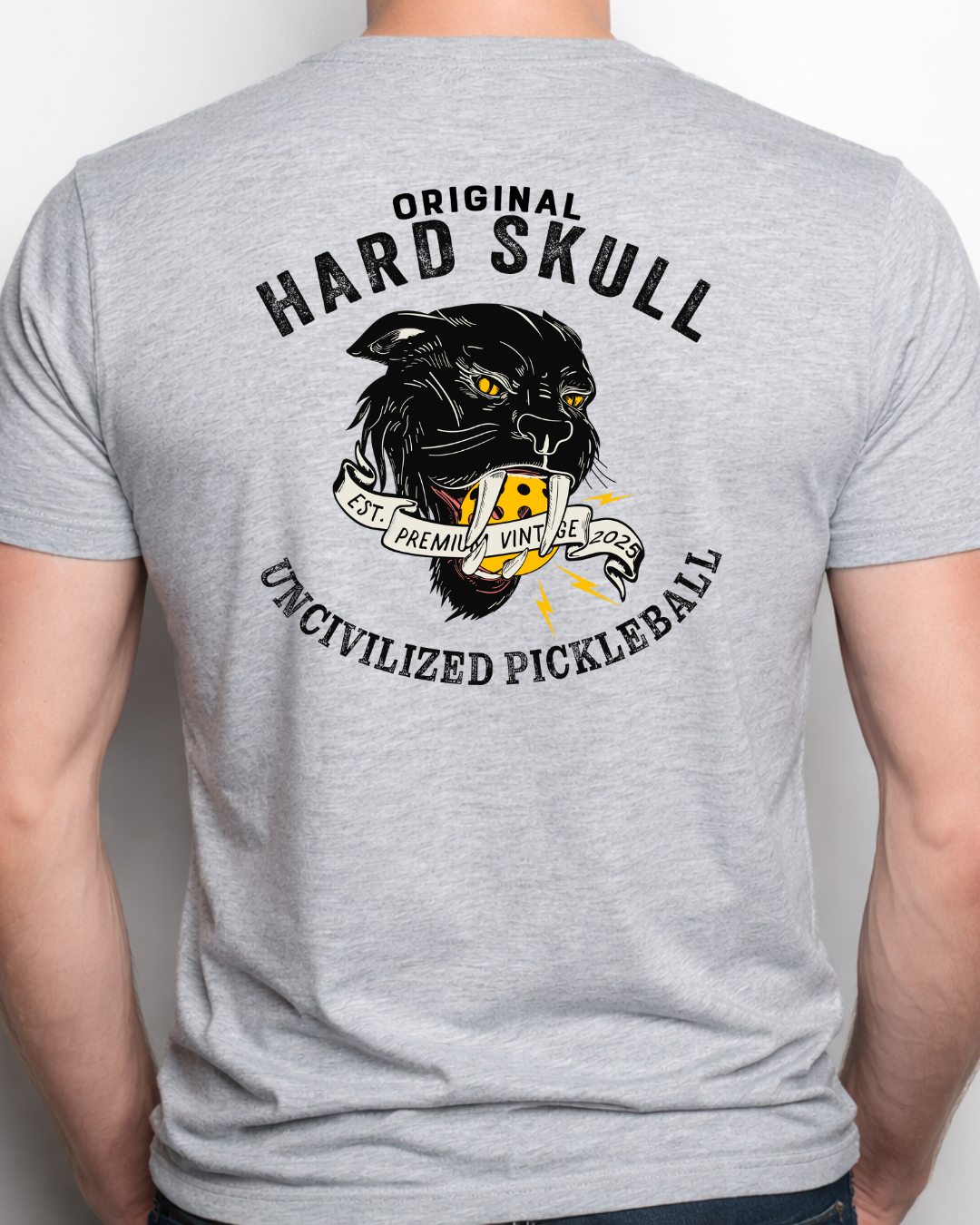 Hard Skull Panther Classic T-shirt