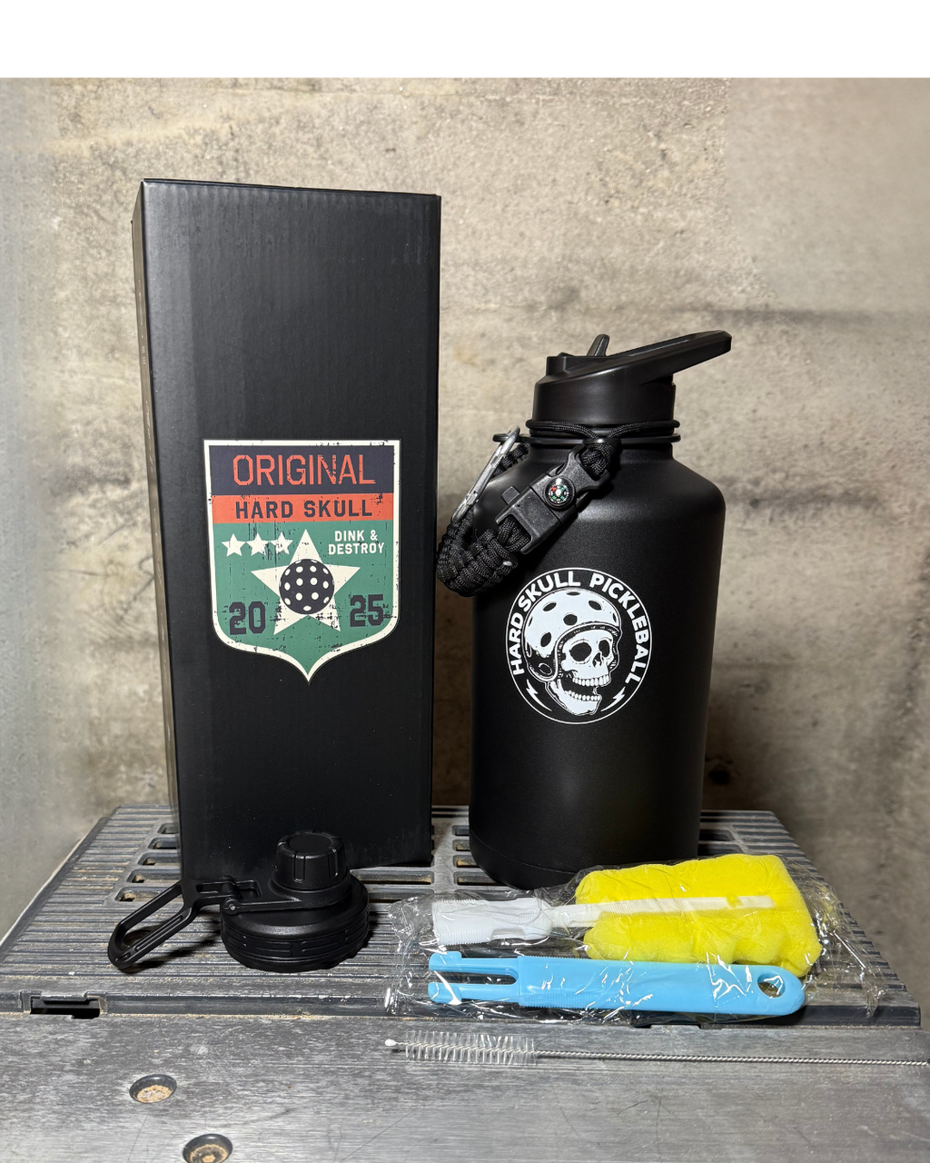 Hard Skull 64 oz. Water Bottle