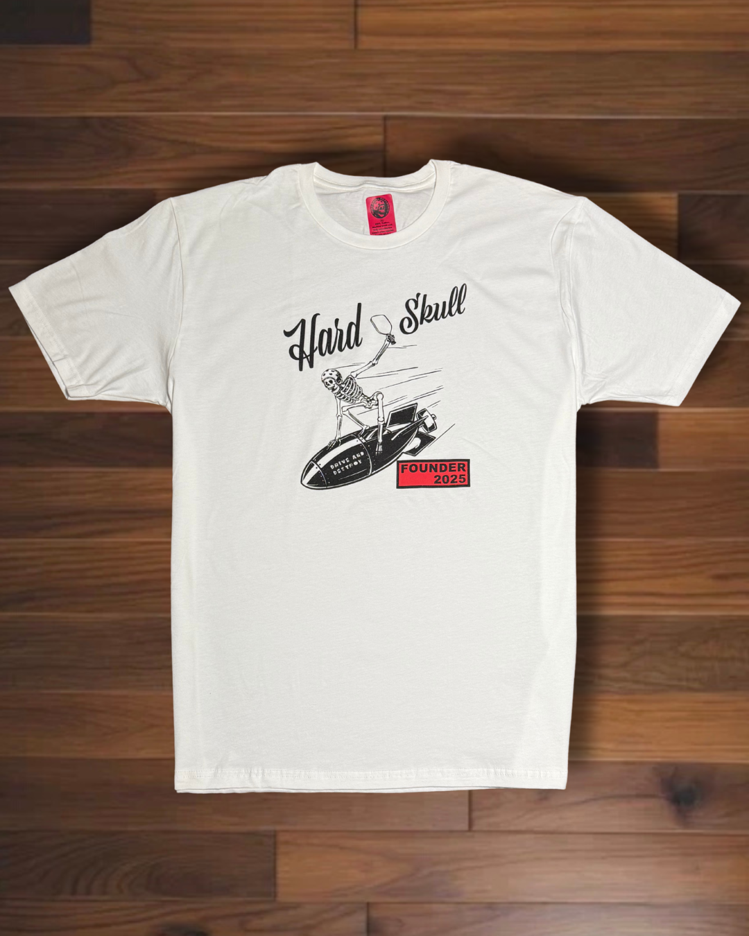 Hard Skull Bomb Rider T-Shirt